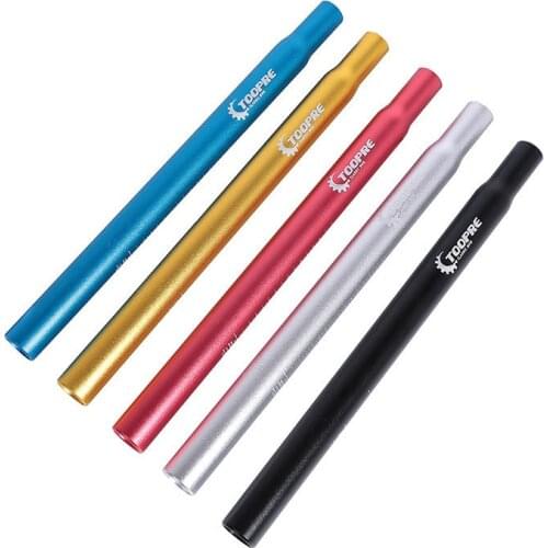 Metal Bicycle Seatpost Bike Road Mountain Bike Aluminum Seat Post Seat Tube 27.2/18.6/30.4mm*350/450mm Bicycle Parts