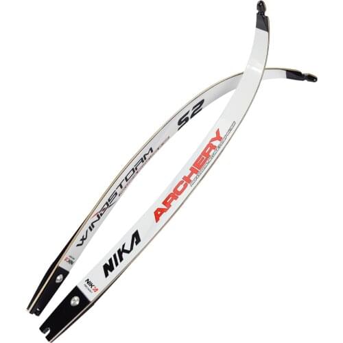 NIKA Archery Take Down ILF Recurve Bow Limbs S2 12-42lbs 68" 25H Archery Bow Hunting Shooting Free Shipping