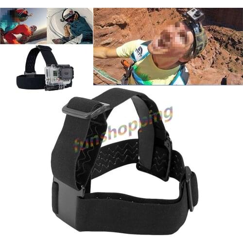 Adjustable Head Strap headstrap Mount For Gopro Go pro HD hero 6 5 3 3+2 Sj4000 Sj5000 Sj6000 Xiaomi Yi Sport Camera Accessories