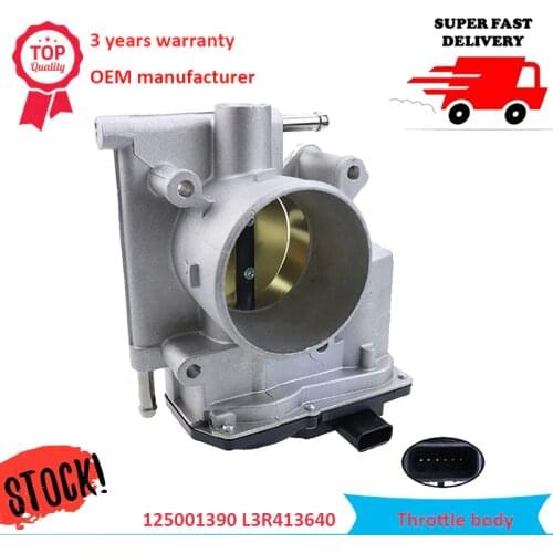 55mm Brand New Electronic Throttle Body Assy 125001390 L3R413640 Fits For Mazda 3 5 6 Series 2.0L 2.3L L3G213640A 14366 LTB085