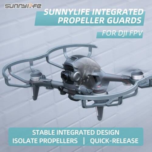 Sunnylife Propeller Guards Integrated Propellers Protector Shielding Rings for DJI FPV