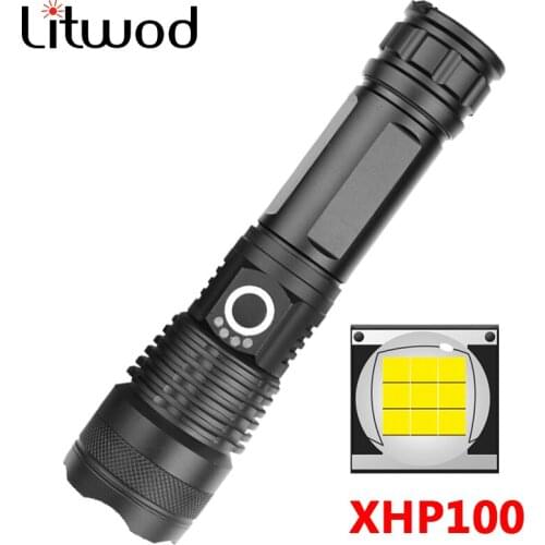 XHP100 9-core High Quality Led Flashlight Usb Rechargeable 18650 26650 Battery Zoomable Torch Aluminum Waterproof Light Lantern
