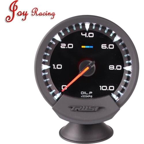 Universal Oil Press Auto Gauge GReddi Sirius Meter Series Trust 74mm 7 colors Oil Pressure Gauge