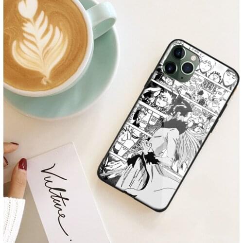 Zangetsu Kurosaki ichigo Bleach Soft Silicone Glass Phone Case for IPhone SE 6s 7 8 Plus X Xr Xs 11 12 Mini Pro Max Samsung