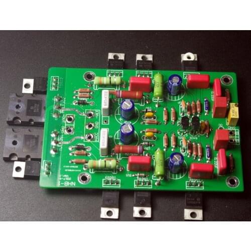 2.0 CH diy dartzeel NHB-108 ON 2N5551 / 5401 Input Tube + MJ15032 / 15033 MJL1302 / 3281 Power Tube Amplifier Board