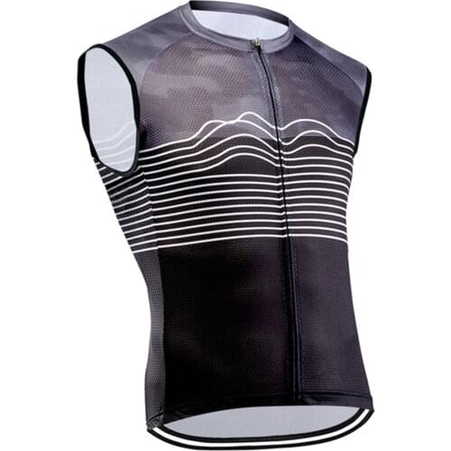 2021 Pro Team Cycling Jersey Clothing Bicycle Vest Mtb Bike Downhill Breathable Quick Dry Shirt Men Sleeveless Tops