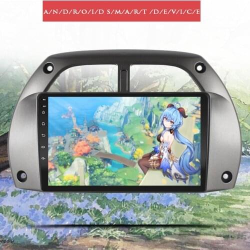 2 Din 9 Inch Android 10 Car Radio Multimedia HU Head Unit For Toyota RAV4 RAV 4 2001 2003 2005 2006 GPS Navigation DSP Carplay