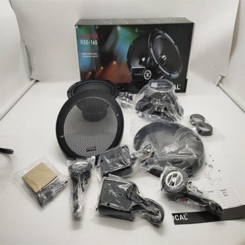 Free Shipping 1Set Focal AUDITOR RES-165 PULSANCE Max 120W 2Way Separated Kit 2VOIES SEPAREES Component Car Speaker Hi Quality
