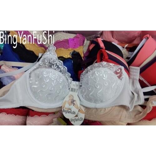 Noble Sexy Lace Bra Thin Cotton Soft B C D E Cup Bras For Women Vs Sexy Lace Push Up bra Plus Size 34 36 38 40 42 44 Bh C02