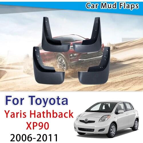 For Toyota Yaris Vitz 2006 2007 2008 2009 2010 2011Front Rear Mudflap Fender Mudguards Mud Flaps Guard Splash Flap Accessories