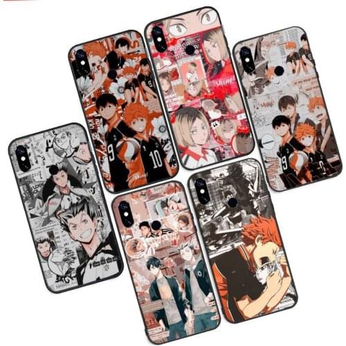 Anime Haikyuu Phone Case For Samsung Galaxy note 10 9 J2 J4 J5 J6 J7 J8 a6 a31 a750 2016 2017 2018 Prime Pro plus Neo duo