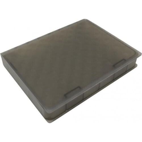 2.5" SATA Hard Drive HDD SSD Enclosure External Disk Case Storage Box Gray