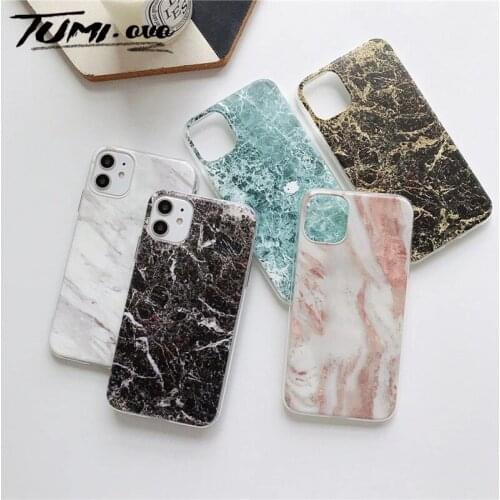 Marble Case on For Samsung Galaxy S10 S9 S8 Plus S7 Edge Case Soft TPU Bcak Cover for A10 A20 A30 A40 A50 A60 A70 A80 Note 10