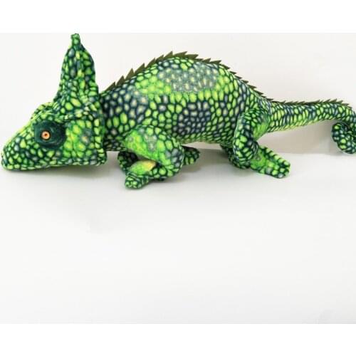 Children Plush Toy Cartoon chameleon pillow doll Baby Kids Stuffed Toy Christmas Birthday gift