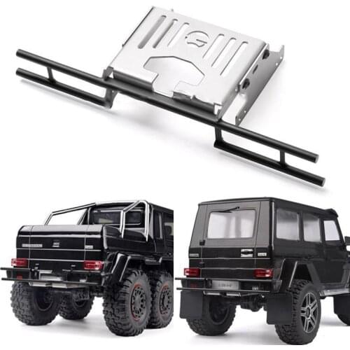 GRC TRAXXAS TRX4 G500 / TRX-6 G63 off-road rear bumper metal rear anti-collision rear bumper with protective bottom plate