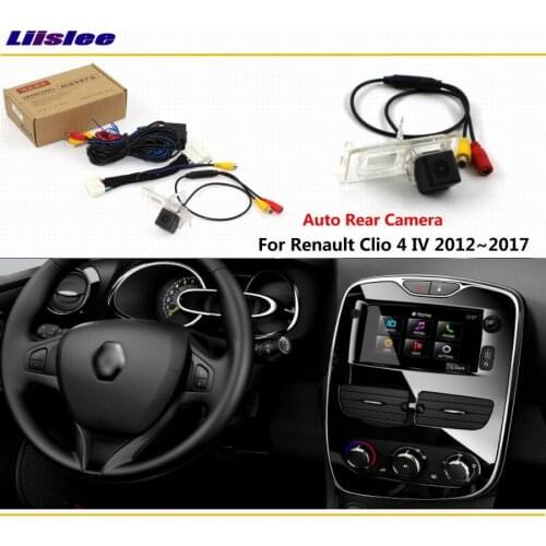 HD Reversing Rear View camera For Renault Clio 4 IV 2012 2013 2014 2015 2016 2017 Original Screen Compatible Monitor Display