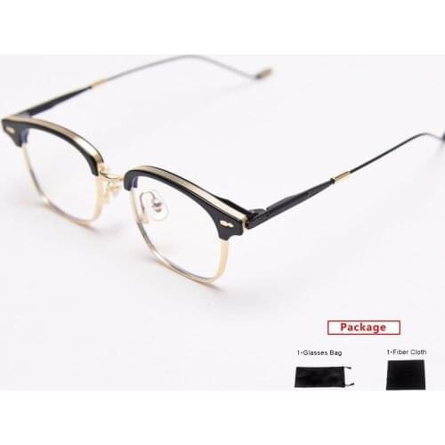 Mimiyou Alloy Square Women Eyewear Frame Vintage Retro Men Computer Optical Glasses Myopia Eyeglasses Frame Brand Design oculos