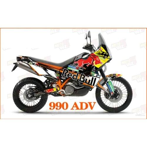 4 types of stickers motorcycle car sticker 3M thick street car modified decal For 990 ADV 990AD Motorcycle accessoriesV ADV990