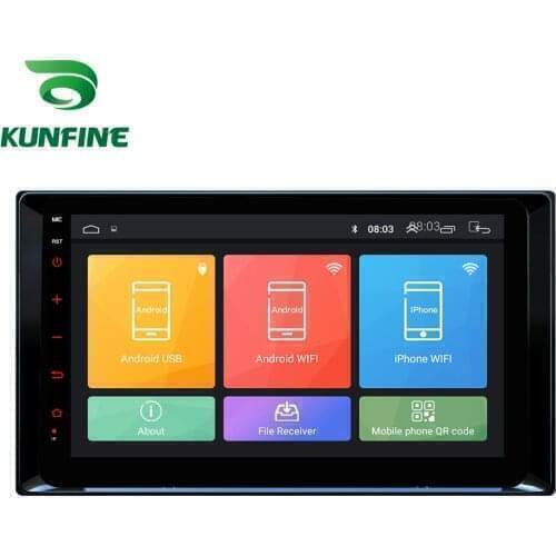 Octa Core Android 10.0 Car DVD GPS Navigation Player Deckless Car Stereo For Toyota Fortuner 15-19 Radio Headunit