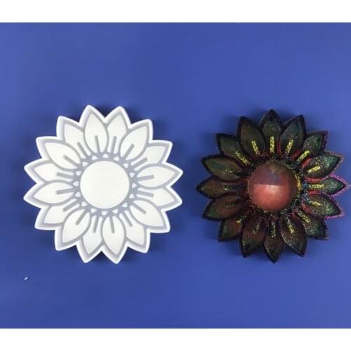 Candle Holder Resin Molds Silicone Candle Holder Molds for Resin Casting Butterfly Flower Shaped Epoxy Resin Molds