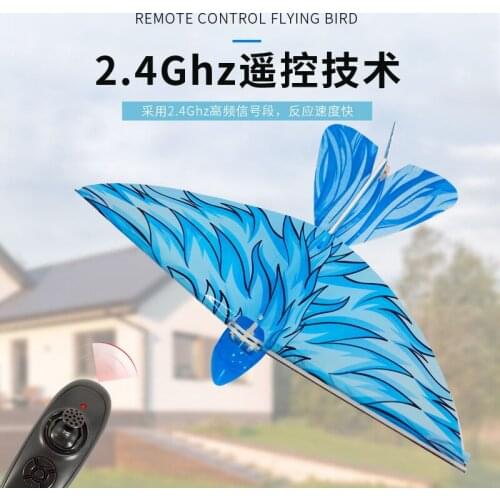 2.4GHz RC Bird Mini animals Airplane Remote Control E-Bird Fixed wing drone Simulation outdoor Model birds Gift Toys for boy