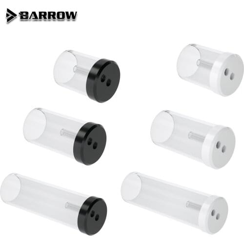 Barrow Water Cooling Reservoir for D5/MCP655 Pump Cover 90mm 130mm 210mm Water Tank YKD5G65