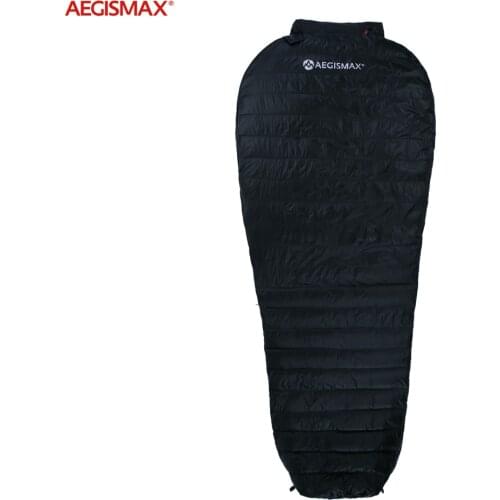 Aegismax Updated Nano Long 700FP White Goose Down Mummy Sleeping Bag 3 Season Ultralight For Hiking Camping Travelling