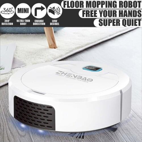 Smart Robot Vacuum Cleaner Rechargeable Household Automatic Sweeping Machine Home Floor Carpet Cleaning Robots Dust Sterilize