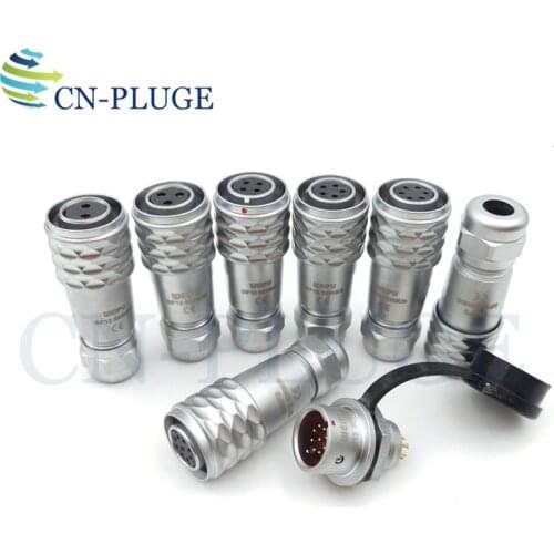 WEIPU SF12 Waterproof Connector 2 3 4 5 6 7 9 pin Aviation Automotive Cable Connector,Male Socket Female Plug IP67