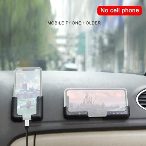 1set Car Accessories Cell Phone Stand Auto Card Holder Console Box Bracket Smartphone Mount Mobile Phone Cradle