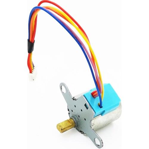 10PCS 2020BYJ-100H Deceleration Stepper Motor 4 Phase 5 Wire Stepper Motor DC5V Slow Small Micro Stepper Motor(6.5)