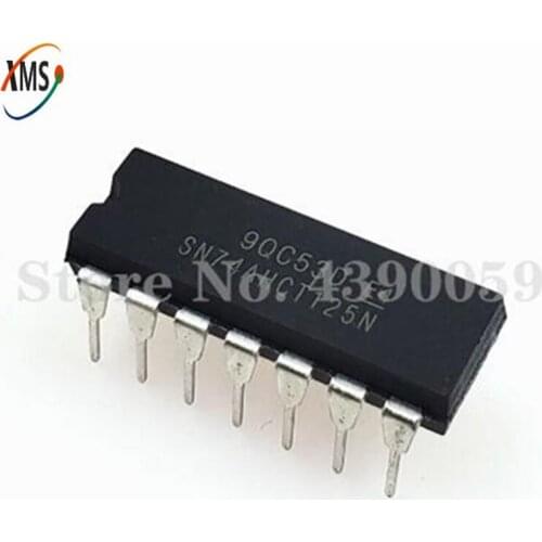 10pcs/lot SN74AHCT125N 74AHCT125N 74AHCT125 DIP14 IC