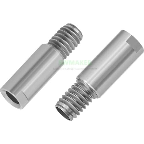 2pcs New design Kraken Stainless steel Heat Break throat Chimera/Cyclops thermal barrel 1.75mm 3D printer, Wrench type