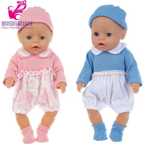 40cm baby doll clothes set 17 inches girl doll clothes baby girl gift toy wears