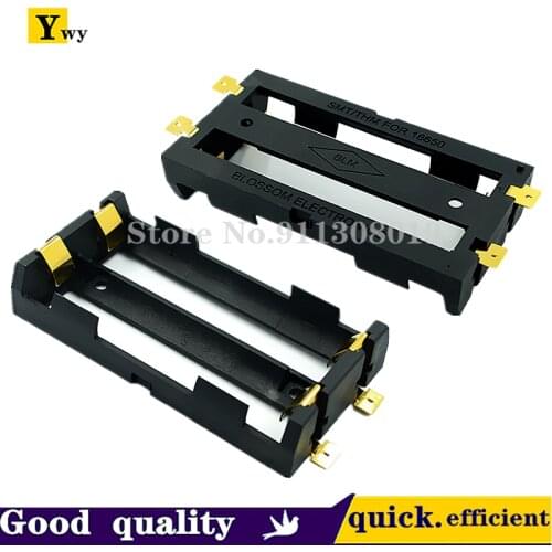 5 Pcs / Lot 2X18650 Battery Box High Quality SMD Battery Holder With Bronze Pins TBH-18650-2C-SMT