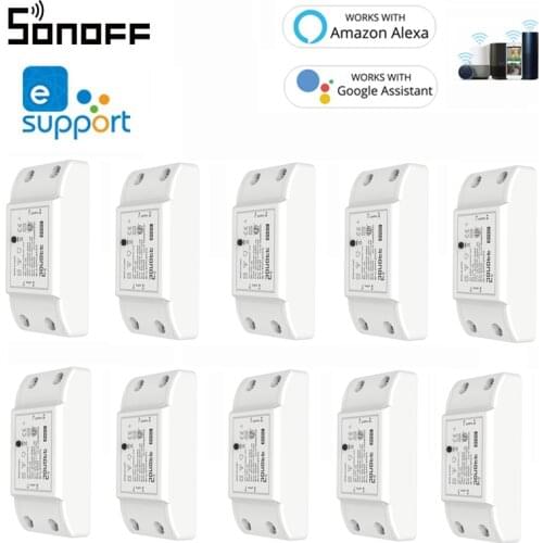 SONOFF Basic R2 Smart Home WiFi Wireless Switch Wifi Breaker Module Work With Amozon Alexa And Google Home EWeLink Itead SONOFF