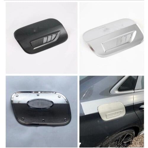 For Audi A3 A3L 2021 ABS Carbon Fiber Car Gas tank Oil Tank cover Frame Trim Car Styling Sticker