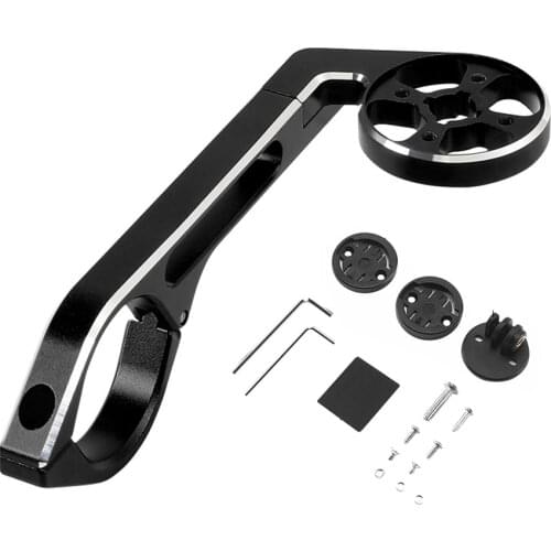 22.2mm TT/Aero Handlebar Mount Stem Mount Compatible for Garmin Edge Polar CatEye Computer Bicycle Accessories