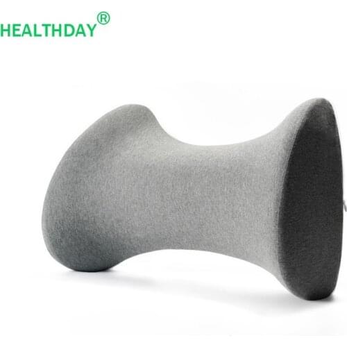 Ergonomic Design Lumbar Pillow Slow Rebound Memory Cotton Waist Pad Pregnant Woman Side Sleeping Product Lumbar Spine Pillow