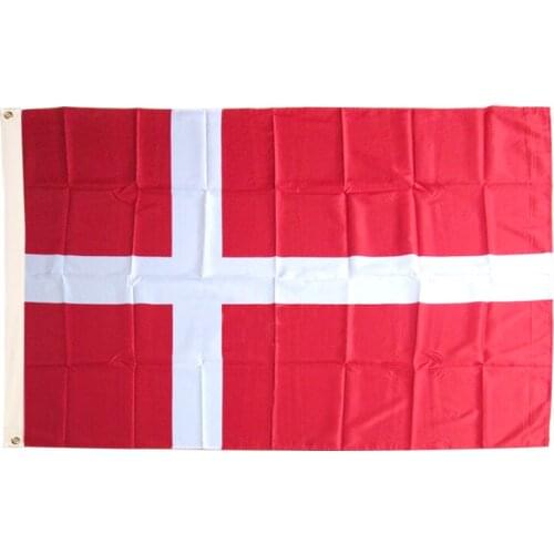 Denmark flag 3ft*5ft 90*150cm bandera polyester Flying for 2018 world cup