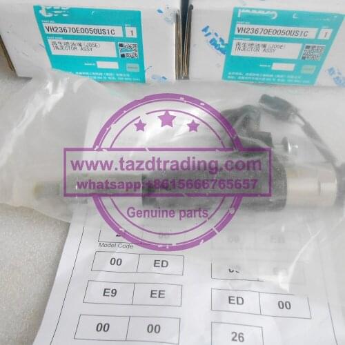Common Rail Injector 095000-6353 VH23670E005OUSIC for 23670-E0050, SK200-8, 23910-1440