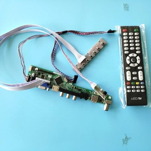 Kit for LP173WD1(TL)(H5) Controller board driver 17.3" LCD LED Screen panel remote VGA 1600X900 USB 40pin LVDS TV AV