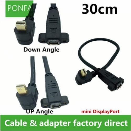 Mini DP Apple Mini DisplayPor Rotary Mother with Fixed Screw Hole Test Extension Cable