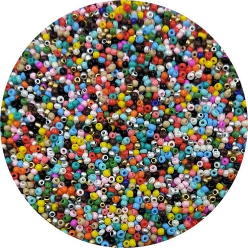 New 1000pcs 2mm Crystal Spacer Czech Glass Seed Beads For Jewelry Making Earring Necklace Bracelet Charms DIY
