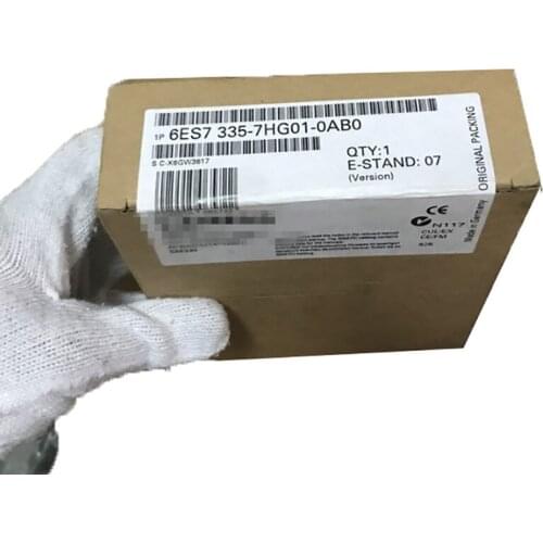 New original 6ES7335-7HG01-0AB0 S7-300 series PLC analog module SM335 spot