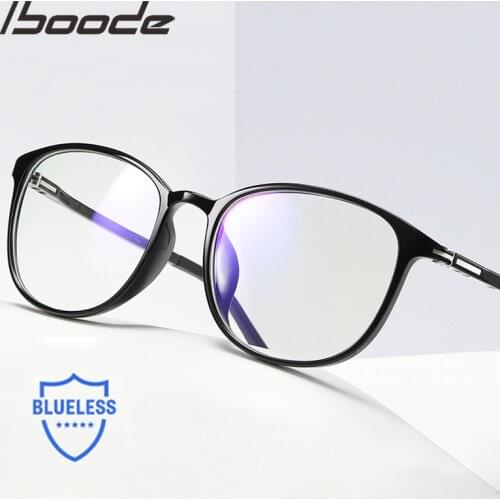 Iboode Women Men Optical Eye Glasses Frame Anti Blue Light Radiation Spectacles Computer Eye Protection Eyewear Glasses Frames