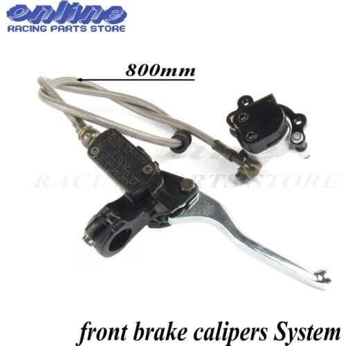 47cc 49cc front brake calipers System mini parts motorcycle water-cooling small sports car Modified hydraulic pump