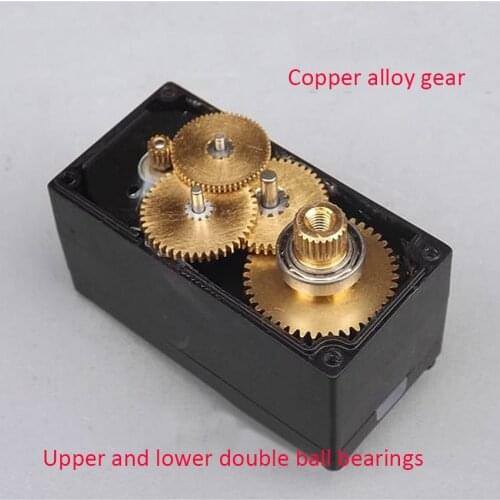 Plastic Servo Steering Gear Servo For Robot RC Car Mechanical Steering Gear Disk Accessories Serial Communication Interface