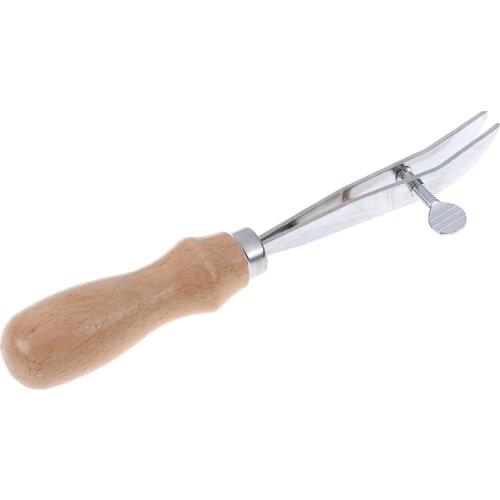 Handmade Adjustable Leather Craft Edge Creaser Skiving Tool DIY Stainless Steel Tools For Leather Craft DIY/Leather Making