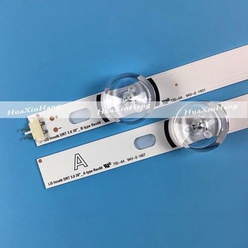 807mm LED Backlight Lamp strip 8 leds For LG 39 inch TV 390HVJ01 lnnotek drt 3.0 39"_A/B type Rev01 140107 LCD Monitor